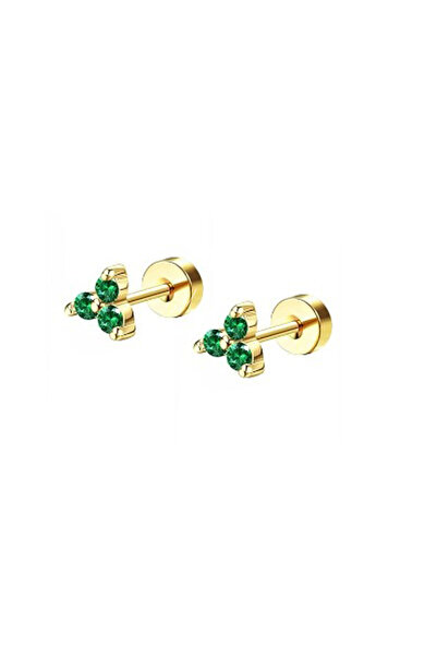 Choice S2-2pcs-golden 2 Pcs Hypoallergenic Tiny 20G Stainless Steel Stud Earr...