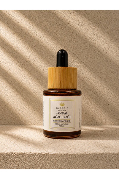 aysenin Sandal Ağacı Yağı – Sandalwood Oil 20ml | Meditasyon & Cilt Rahatlatıcı