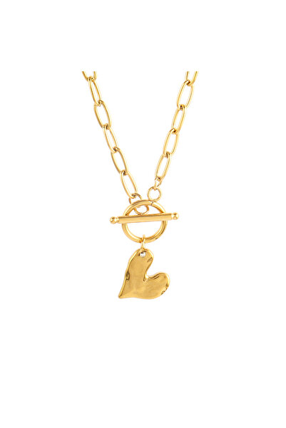 Choice B1556 316L Stainless Steel Heart Pendant Necklace For Women Fashion Go...