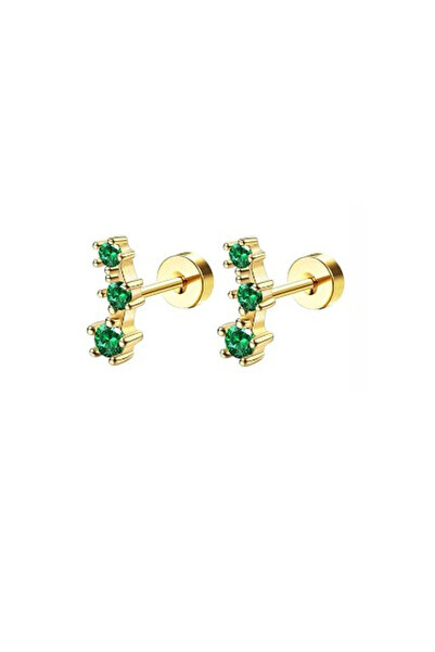 Choice S3-2pcs-golden 2 Pcs Hypoallergenic Tiny 20G Stainless Steel Stud Earr...