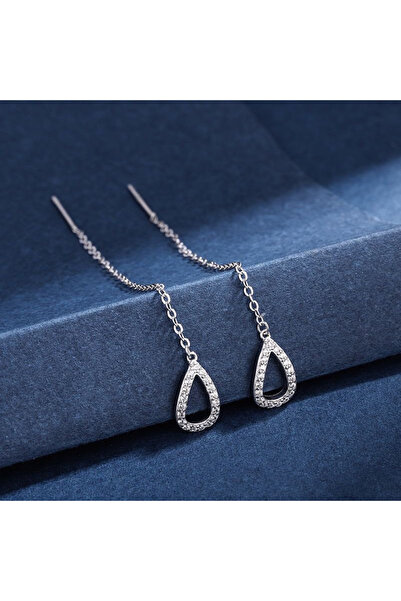 choice2 S2-2pcs-silvery EVISPOL Luxury Drop Earring Long Tassel Earrings for ...