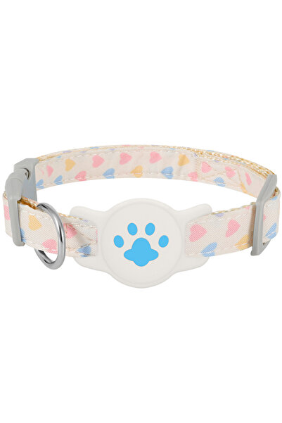 Choice blue Pet Collar For Airtag Cute Anti-lost Dog Cat Collar Adjustable Ny...
