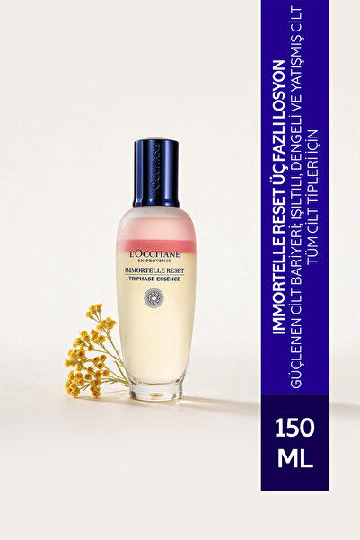 L'Occitane Immortelle Reset Yenileyici Üç Fazlı Losyon, Ölmezotu Yağı İçeren,...