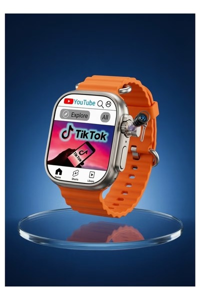 SMART BARRY C96 Android Smartwatch With Sim and 6Gb Ram 64Gb Rom Rotating cam...