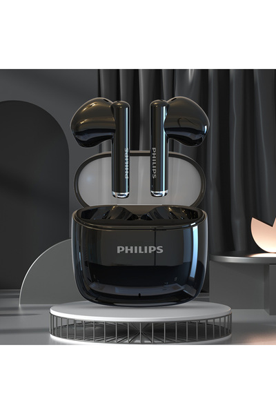 Choice Philips Black PHILIPS TAT2420 Semi-in-ear Wireless Bluetooth Earphones...