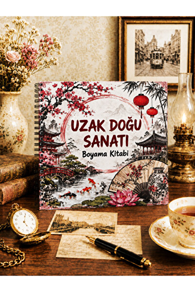 metafortoys Uzak Doğu Sanatı Boyama Kitabı – 21x20 cm I 40 Görsel I Çocuklar ...