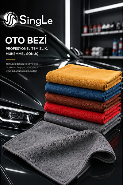 Single ( 1 Adet ) Premium Kalite Oto Bezi İz Bırakmaz Çizmez 50:70 Cm
