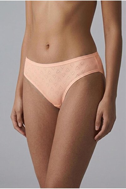 Roft & Pink Women's 3-Pack Heart Bikini Panties 100% Cotton Panties Made in T...
