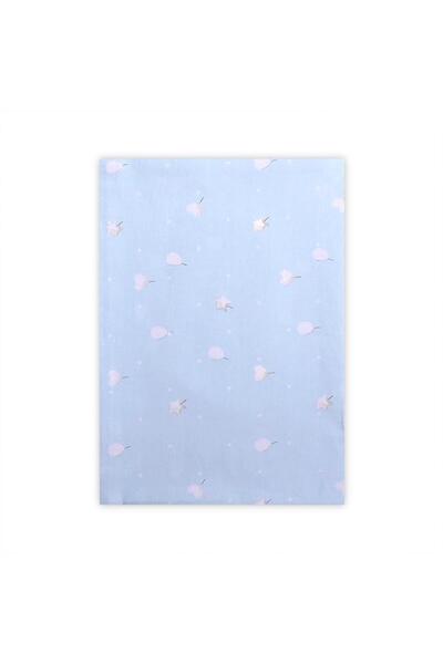 LORELLİ Cearceaf bumbac ranforce, 100x150 cm, Train Blue