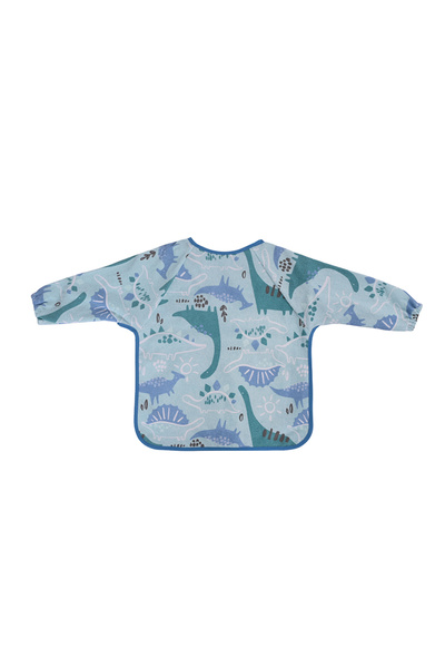 LORELLİ Long-sleeved bib, Cotton and PEVA, 41 x 34 cm, boys
