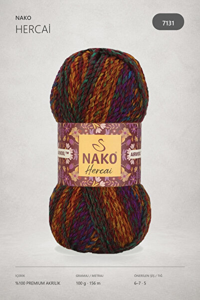 NAKO Hercai Ebruli El Örgü Ipi 07131
