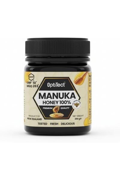 OptiTect Manuka Honey, 250 Gm, Supports Natural Wellness and Vitality, Vegeta...