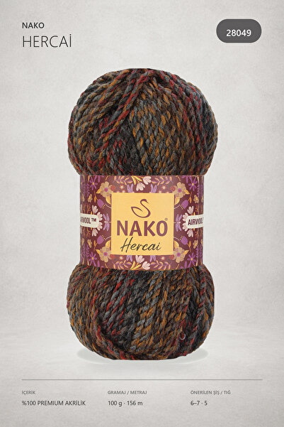 NAKO Hercai Ebruli El Örgü Ipi 28049