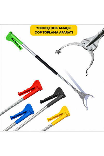 YENGEÇ Çöp Toplama Aparatı Çok Amaçlı Yıldızlı 92 cm