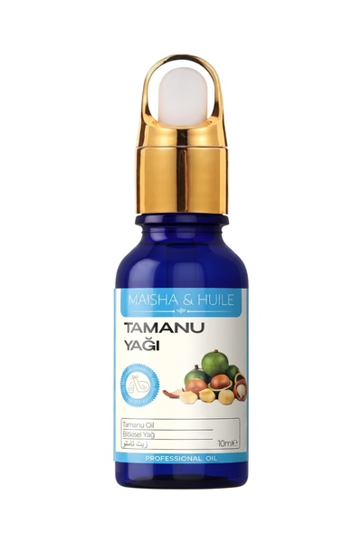 maisha&huile Tamanu Yağı 10 ML - Doğal Bitkisel Bakım Yağı Saç Ve Cilt Bakımı...