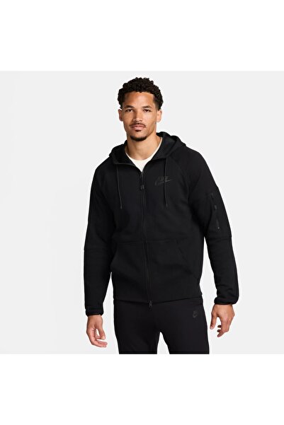 Nike Hanorac sportiv Tech Fleece Windrunner (DD5284-010) Bărbați - L