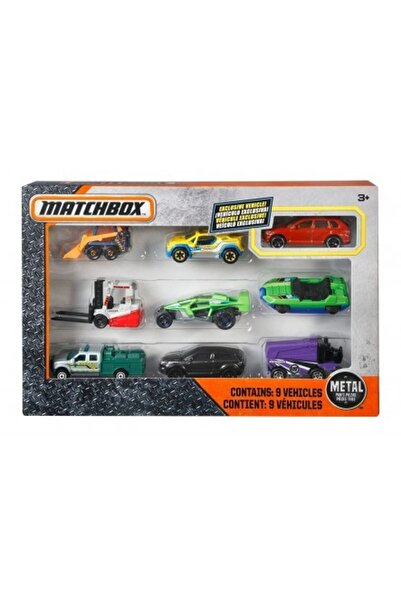 mattel ΣΕΤ ΤΩΝ 9 - ΑΥΤΟΚΙΝΗΤΑΚΙΑ MATCHBOX (X7111)