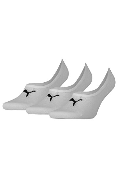 Puma Footie 3-teilige Unisex-Socken im weißen Casual-Stil 90693002