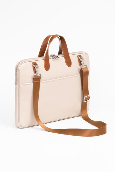 Sevinç Çanta Air Pro 13.3" & 14" Inch Compatible Laptop Briefcase Beige