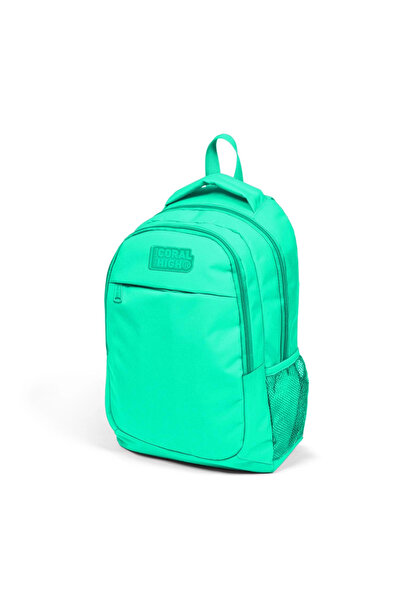 Coral High Kids Water Green Three Compartment School Backpack 14395