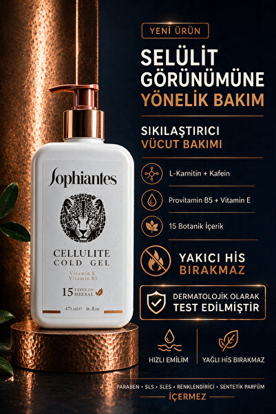 Sophiantes Sıkılaştırıcı Vücut Jeli – Selülit ve Çatlak Görünümüne Karşı Vücu...