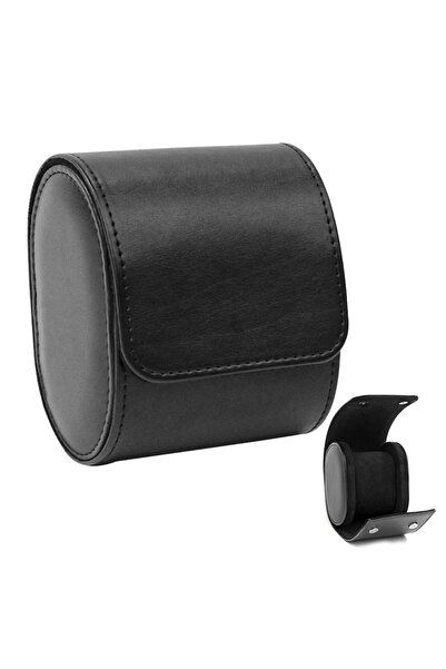 Choice Black 1 slot Embers Leather Watch Roll 1 2 3 Slots Luxury Genuine Watc...