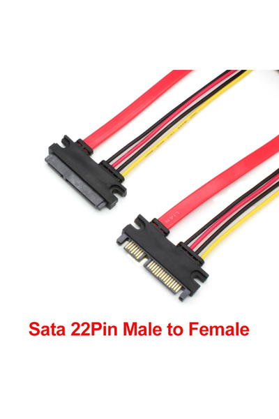 Choice كابل محول OULLX SATA من ذكر إلى أنثى بطول 50 سم، كابل SATA من ذكر إلى ...