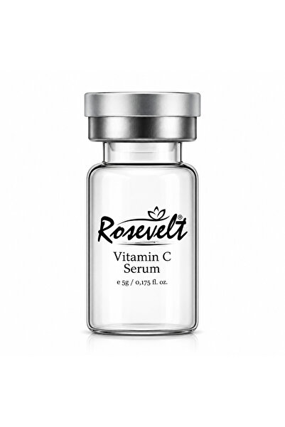 ROSEVELT C Vitamin Complex Serum Tek Li Flakon 5 Ml X 1 Ad Dermaroller Dermap...
