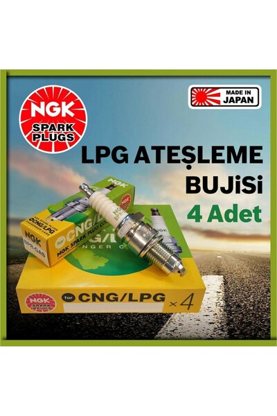 NGK 7988 Buji Takımı 4 Adet Lpg/fiat Tempra/fiat Uno /fiat 126/FIAT 147/FIAT ...