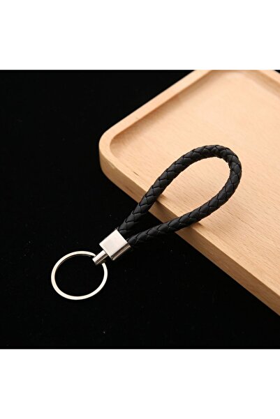 Choice Black 1/3pcs/set Premium PU Leather Braided Wristlet Keychain: The Per...