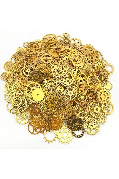 Choice gold About 50g Random Mix Color Mix Size Metal Mechanical Steampunk Co...