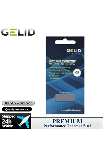 choice2 وسادة حرارية سيليكونية GELID GP-Ultimate 12W بسمك 2.0 مم لوحدة المعال...