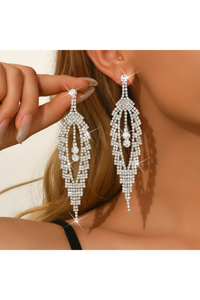 Choice 80150201 1 Pair of Fashionable Tassel Style Feather Ear Accessories Su...