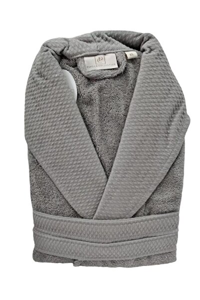 Pupilla Combed Cotton Bathrobe Cris Smoke Large