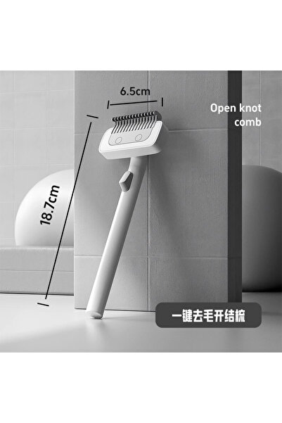 Choice 01 Click Hair Removal & Knot Remover Comb for Cats/Dogs, Stainless Ste...