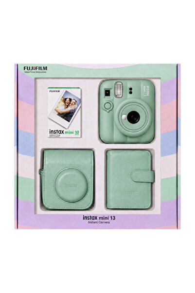 Fujifilm Instax Mini 13 Fotoğraf Makinesi Çanta ,Albüm ,10'lu film Bundle box