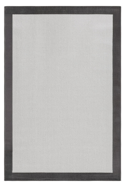 SEVENHILL Ulus 07012F Krem/Antrasit Sisal Dokulu Kolay Temizlenebilir Modern ...