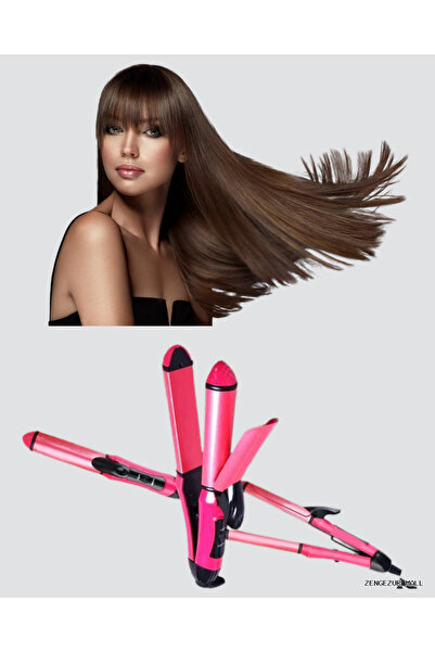 ZERO LAND Zengezur Graduated Ceramic Hair Straightener – 5 Heat Levels, 200 °...