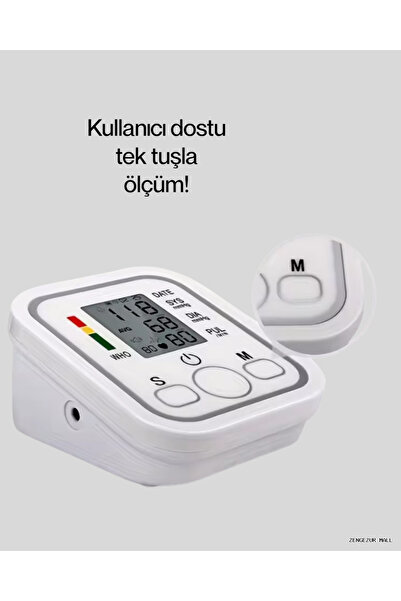 ZERO LAND ZNGZRMLL Ritmi Tespit Özellikli Dijital (213602) Tansiyon Aleti