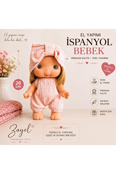 MARINA & PAU 26 cm PAU BASIC Martina Oyuncak Bebek | İspanyol Bebek
