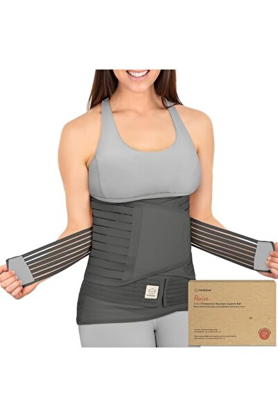 KeaBabies 3-in-1 Postpartum Abdominal Support Belt - Postpartum Belly Belt, B...
