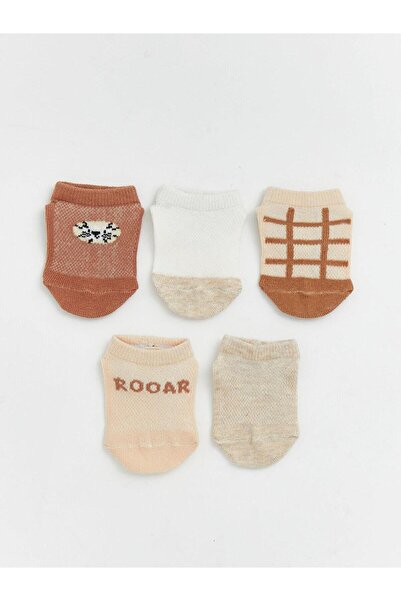 LC Waikiki Baby Boy Booties Socks 5-Pack (S6)