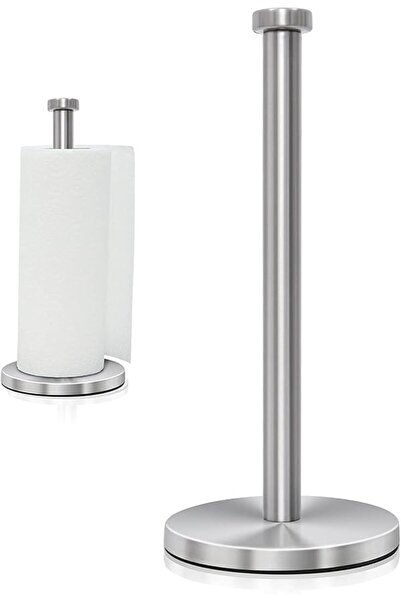 GENERAL Mixdi Stainless Steel Paper Towel Holder Stand, Standing Paper Towel ...