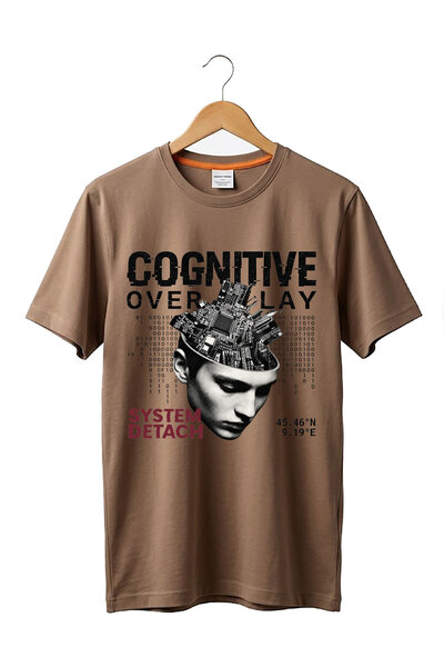 The Baski Σύστημα Γνωσιακής Επικάλυψης Detach Design Τυπωμένο Unisex Y2k Stre...