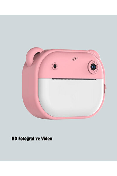 Genel Markalar Anında Baskı Özellikli Şipşak Kamera 24MP HD Çift Lensli ve 32GB Hafızalı