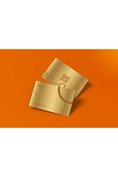 mycard Metal NFC Kart | İsme Özel Dijital Kartvizit