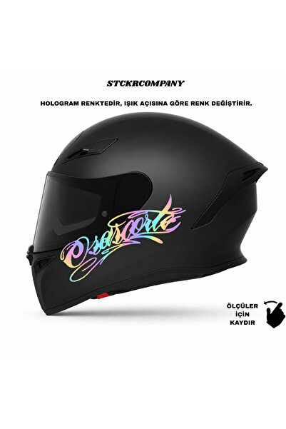 STCKRCO Osascorte Motosiklet Sticker - Osascorte Kask Sticker - Brezilyan Mot...