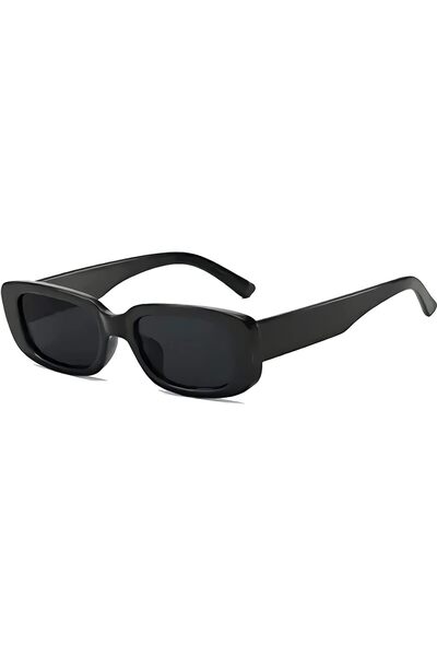 GENERAL Retro Rectangle Sunglasses for Women Men Classic Small Square Frame S...