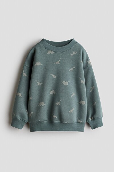 H&M İçi Tüylü Sweatshirt