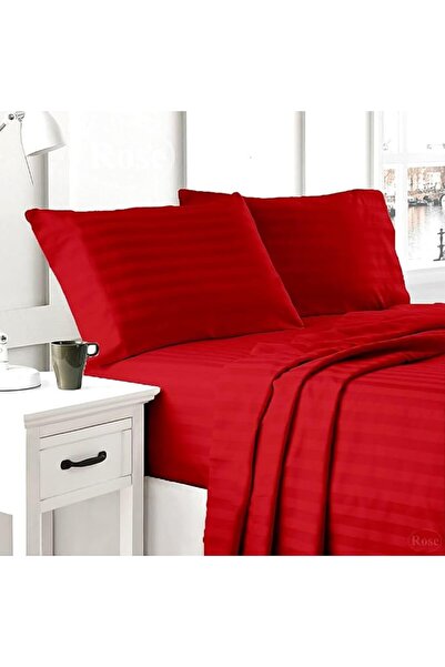 GENERAL Rose Bedding Set, 2 Pieces, Microfiber, Pink, 120X200 Cm, Patterned